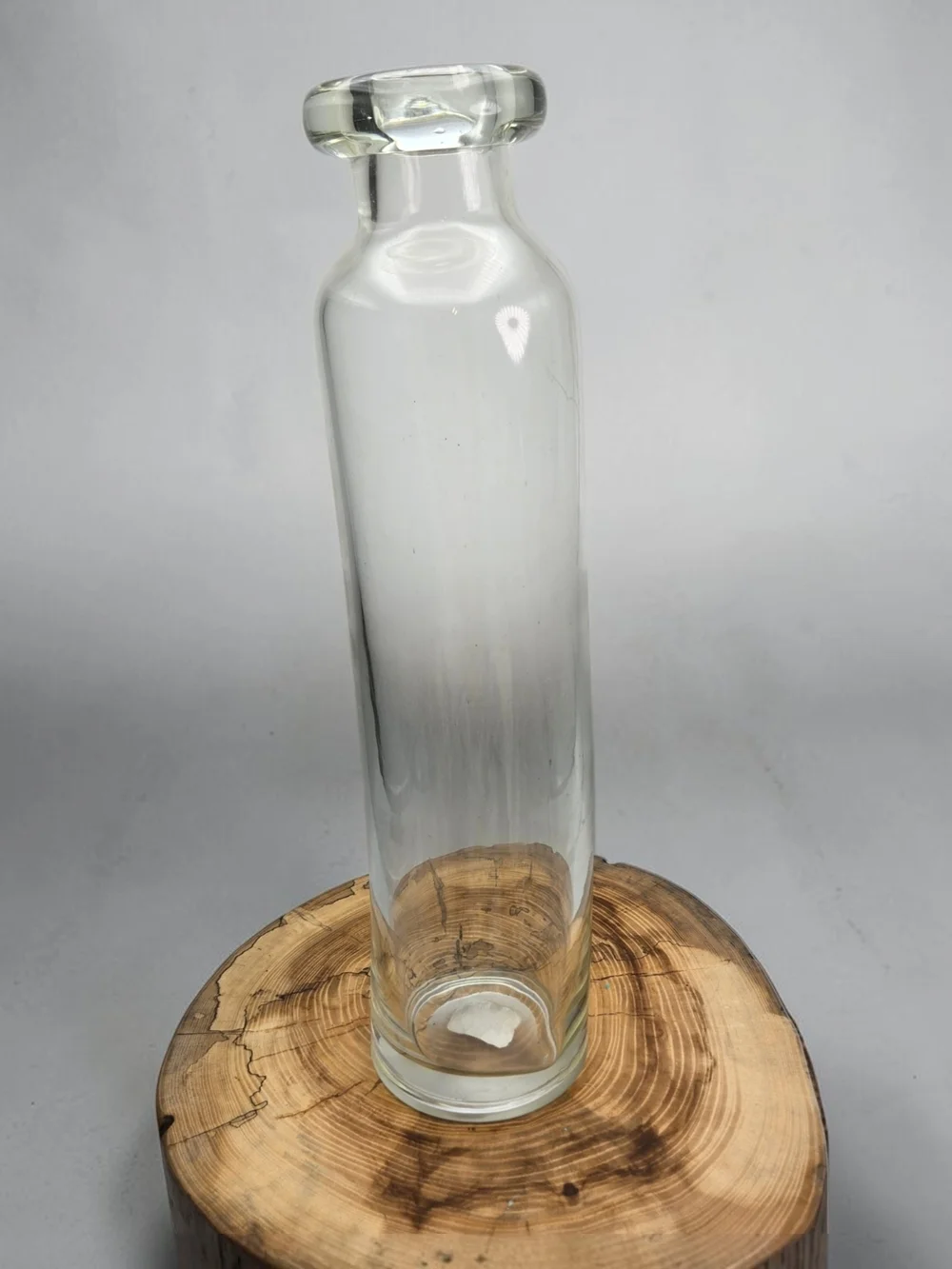 NWT Pottery Barn Large Recycled Glass Bottle Vase 14.5
